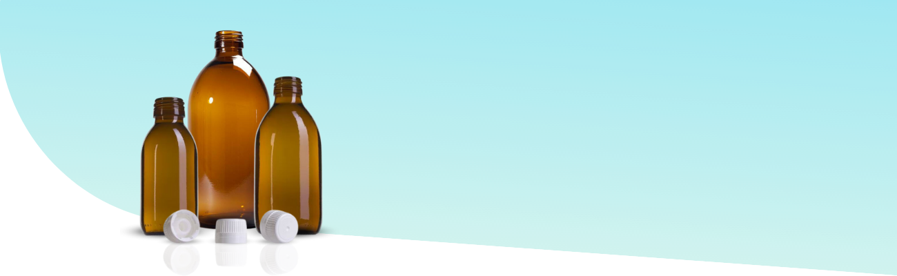 botellas vidrio ambar vacias