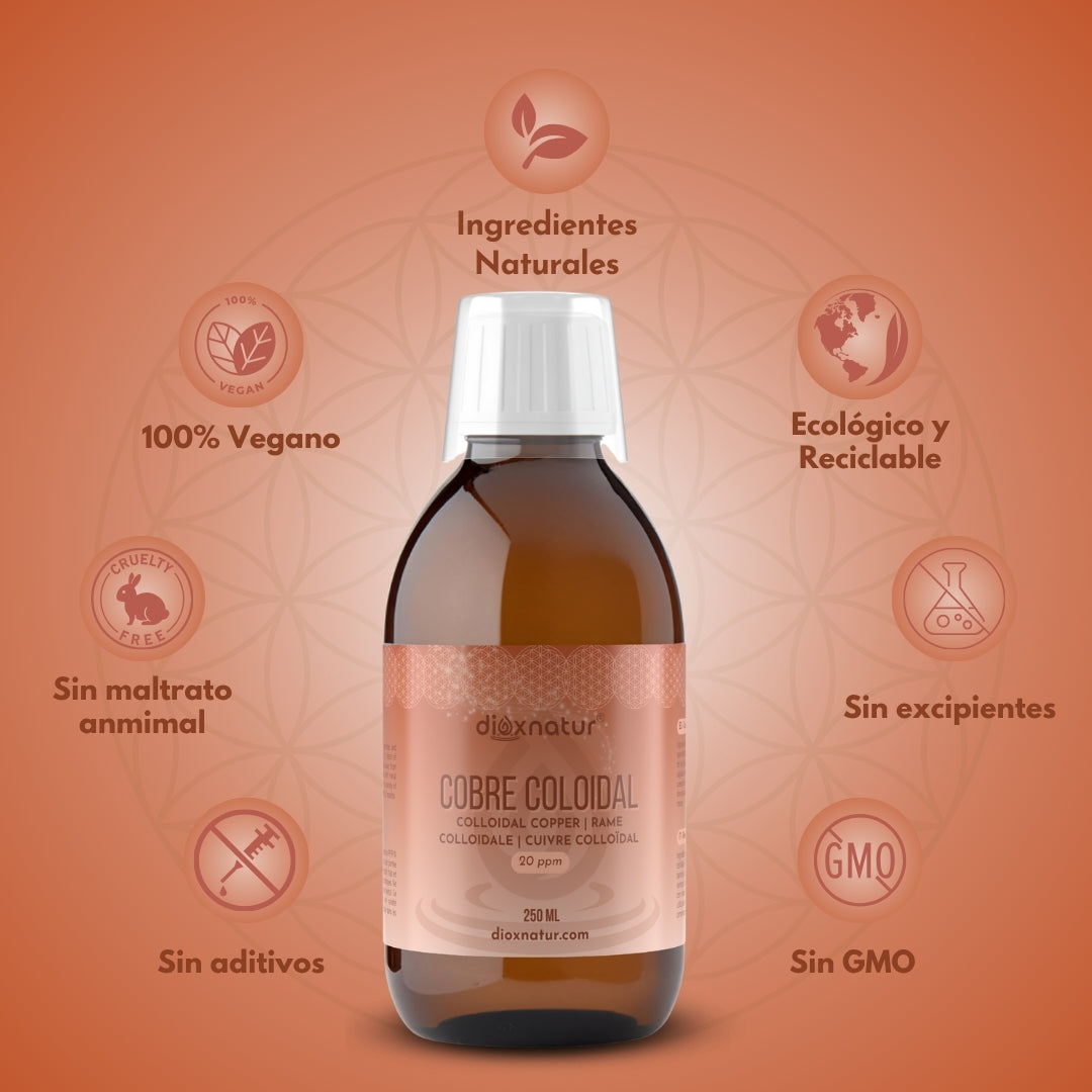 cobre coloidal 250 ml comprar