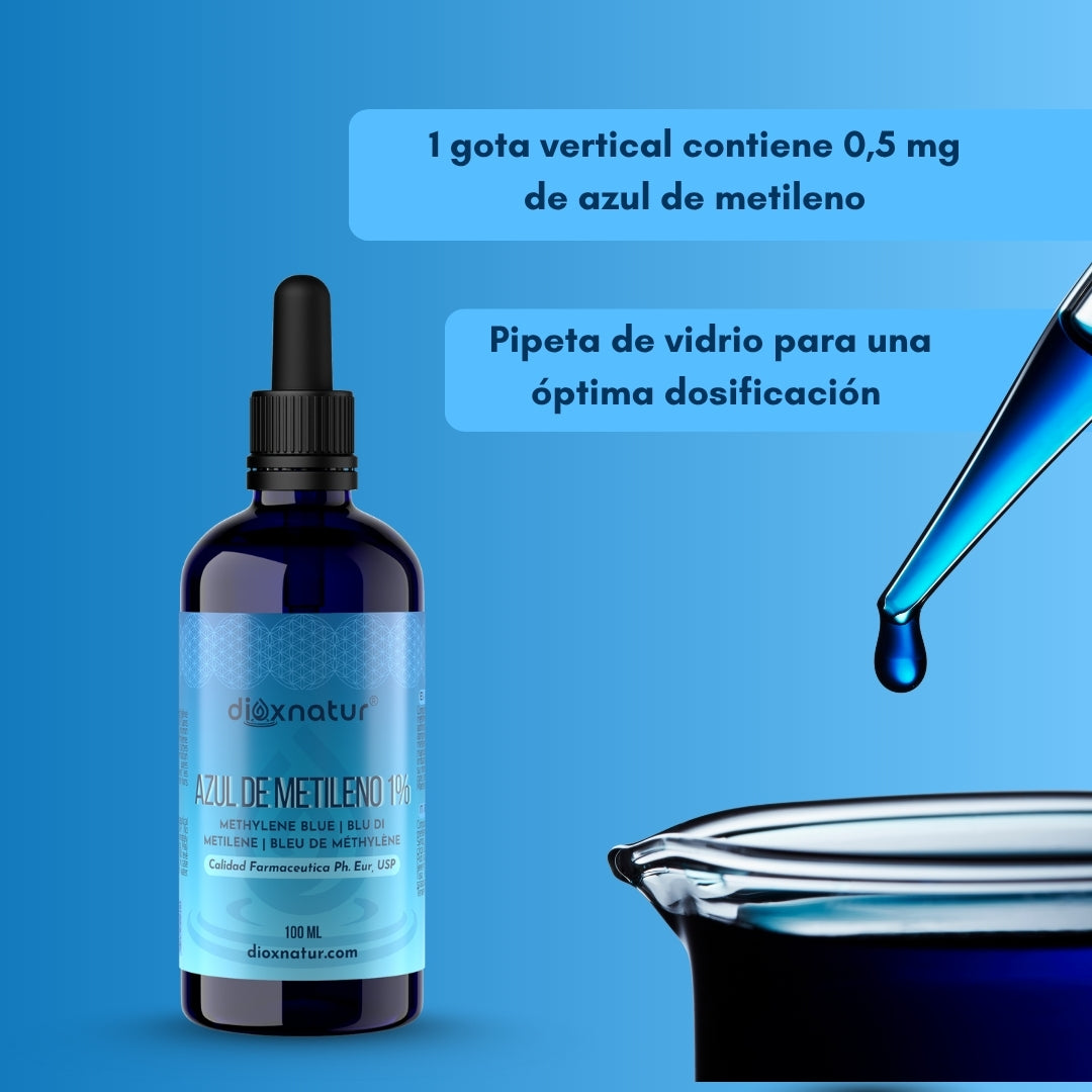 azul de metileno oral