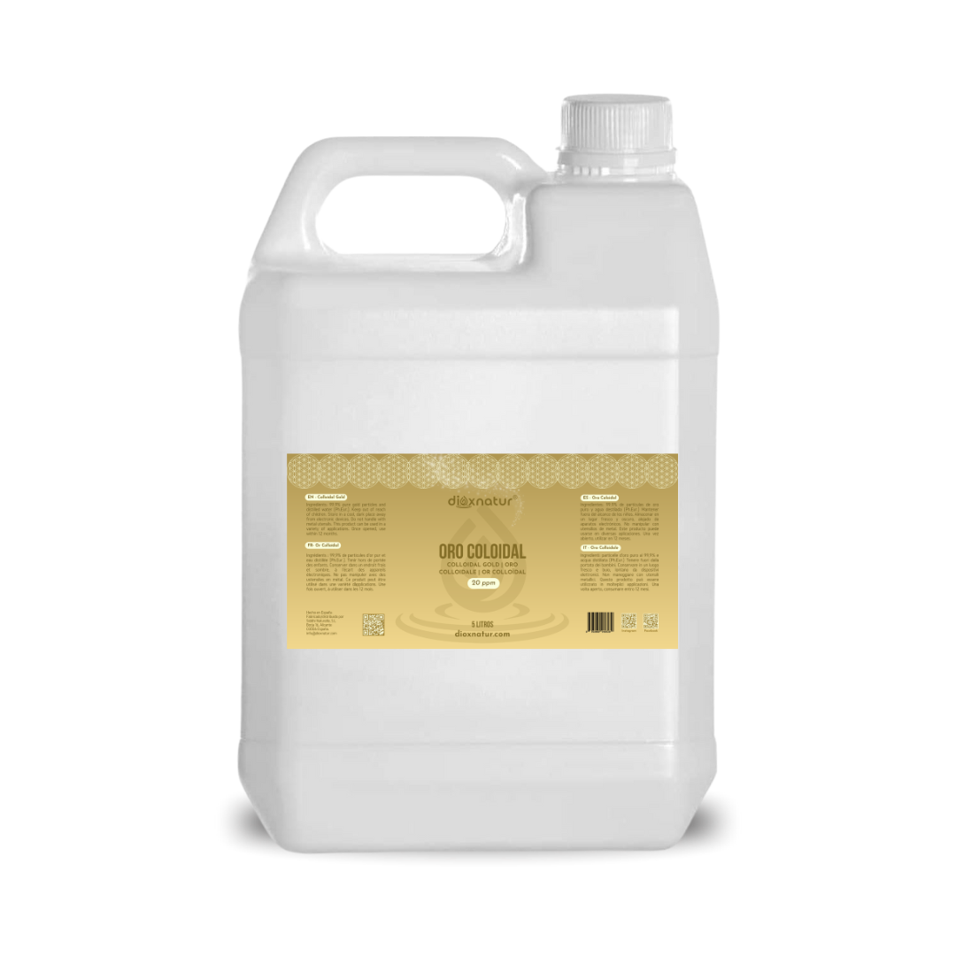 oro coloidal 5 litros