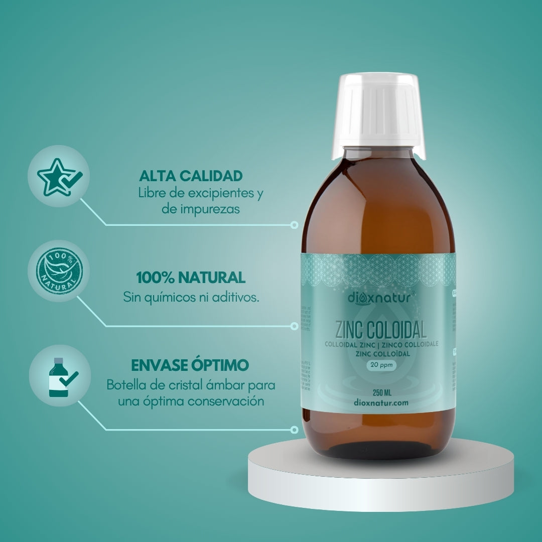 zinc coloidal dioxnatur