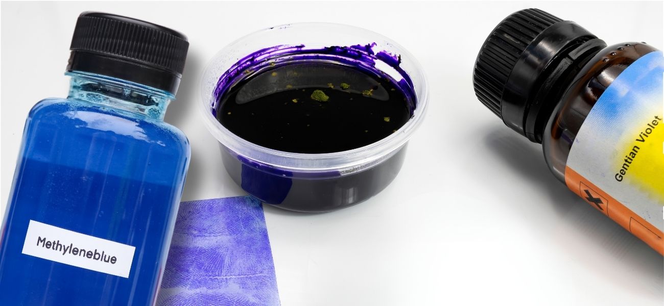 Azul de Metileno o Violeta de Genciana