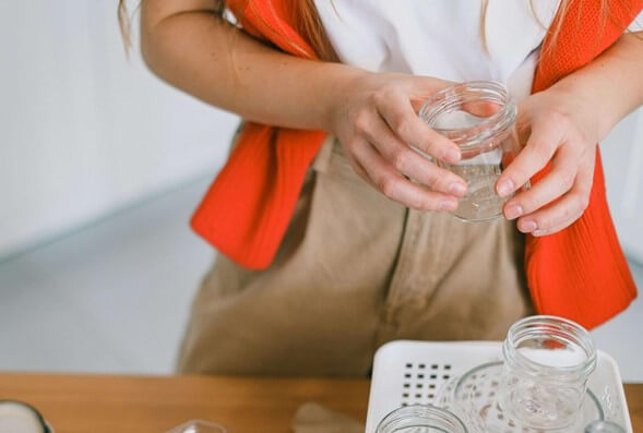 armazenar cloreto de sódio