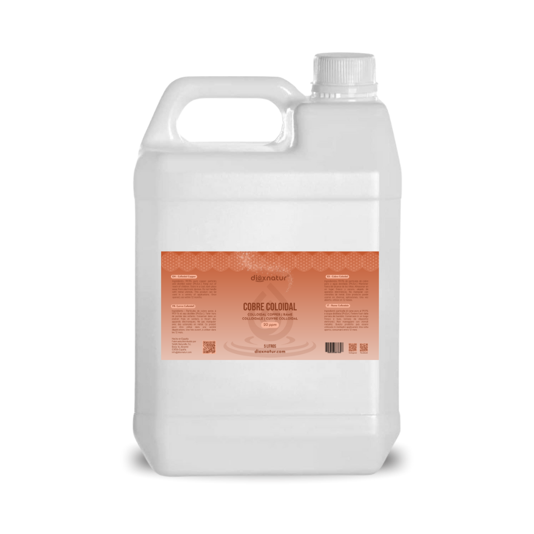cobre coloidal 5 litros