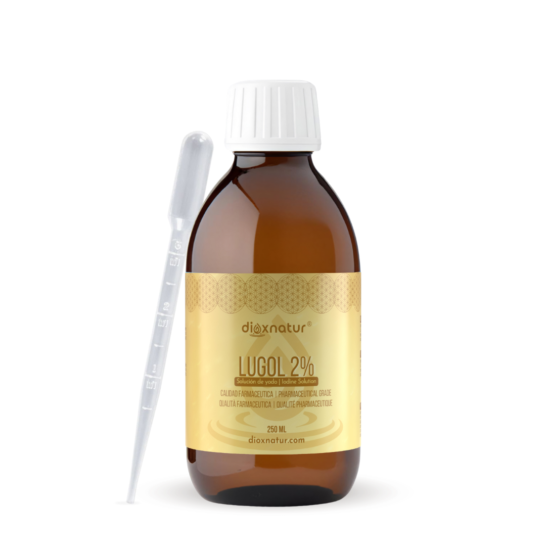 lugol 2% solucion acuosa 250ml 