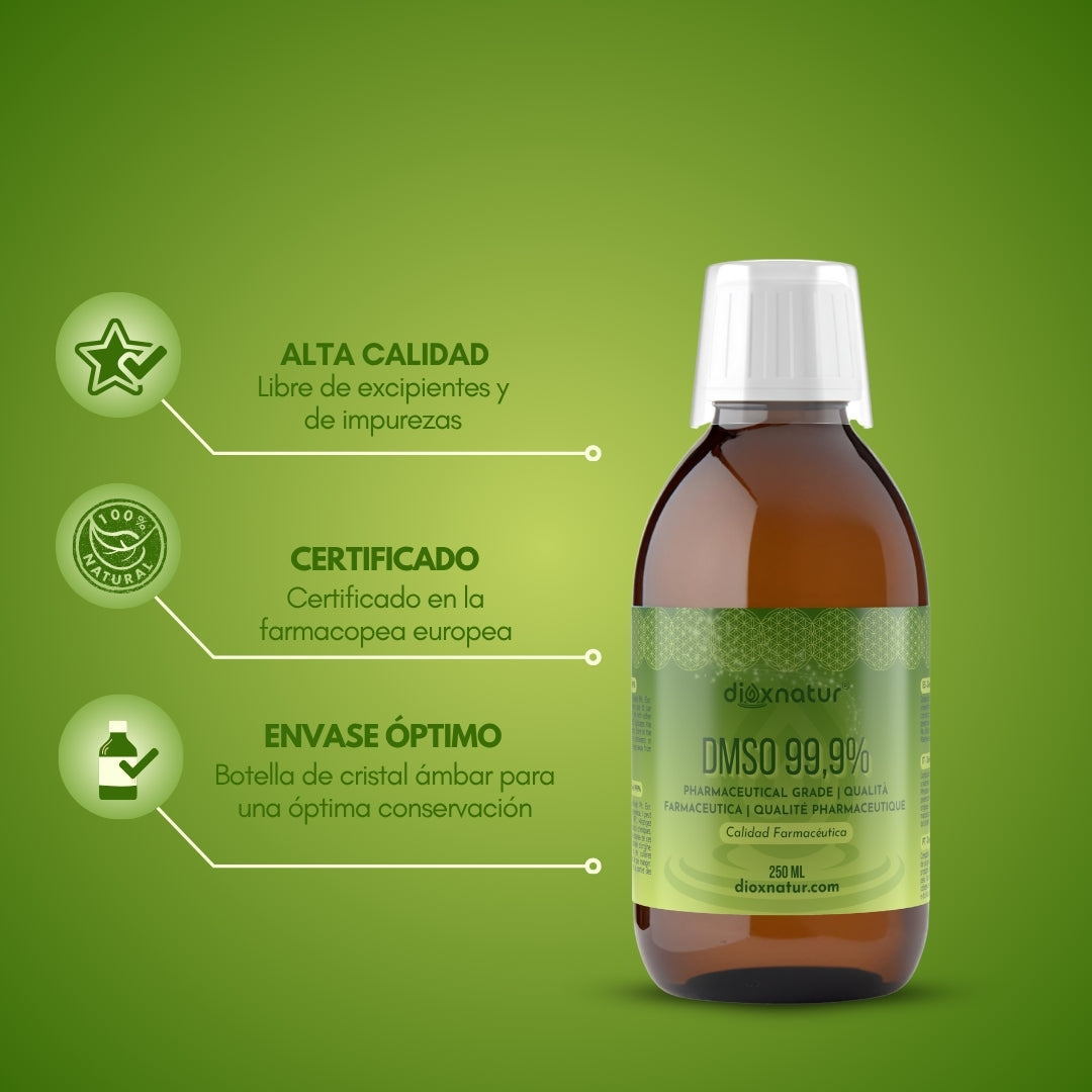 dmso puro 99,9% 250 ml
