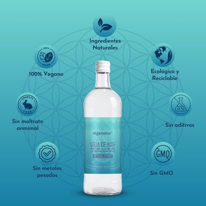 hipertónica agua de mar