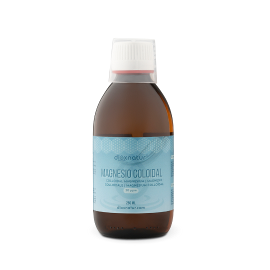 magnesio coloidal 50 ppm 250 ml propiedades
