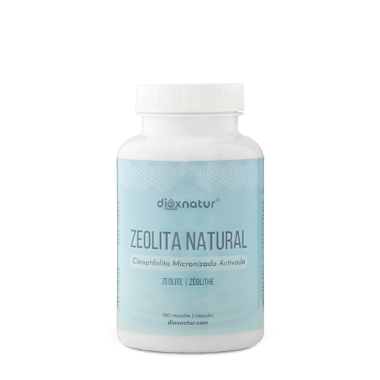 zeolita natural cápsulas 180